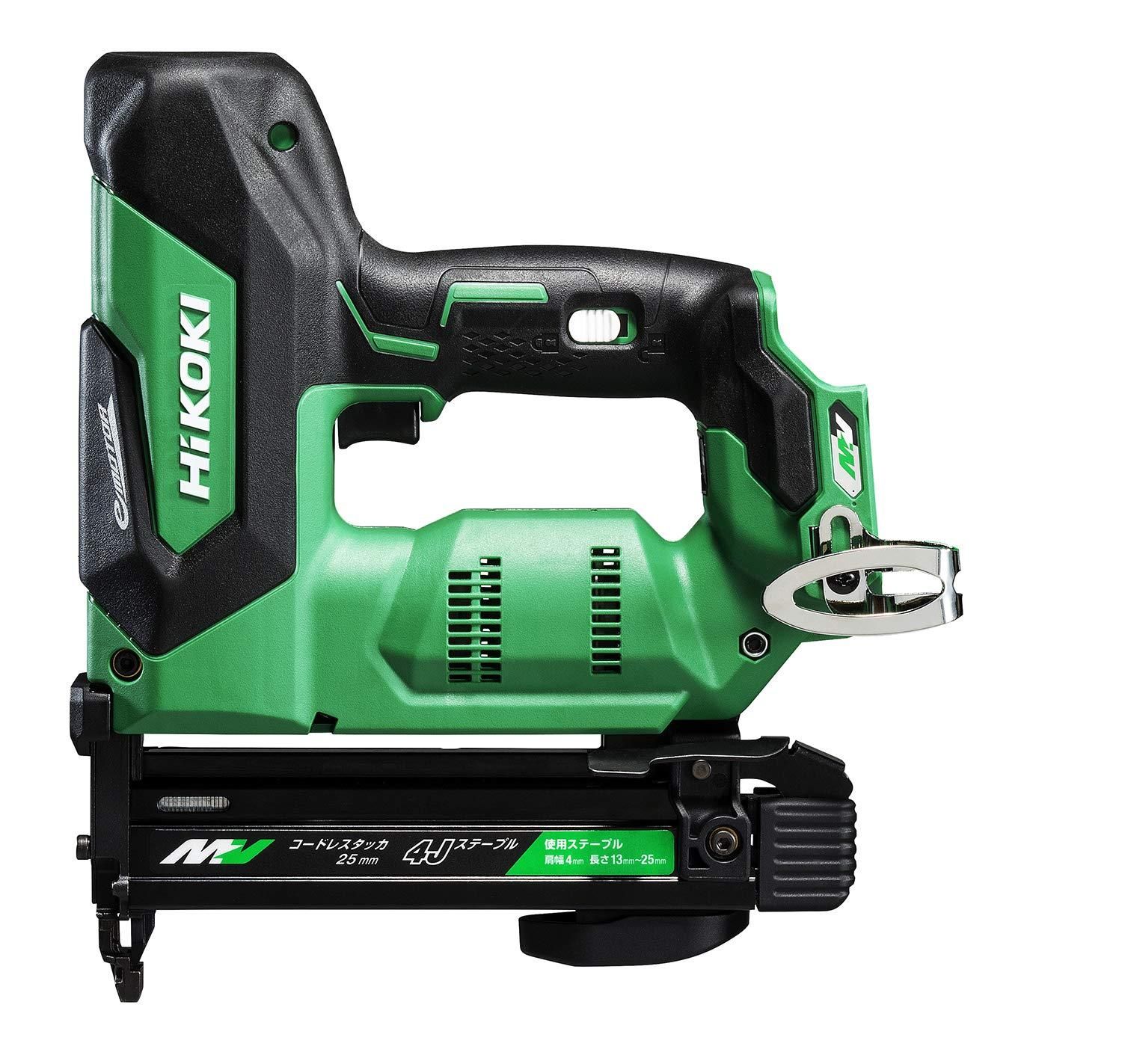 5営業日で発送 HiKOKI ハイコーキ 旧日立工機 36V コードレスタッカー 充電式 J線対応 ステープル幅4mm 最大長さ25mm N3604DJ N