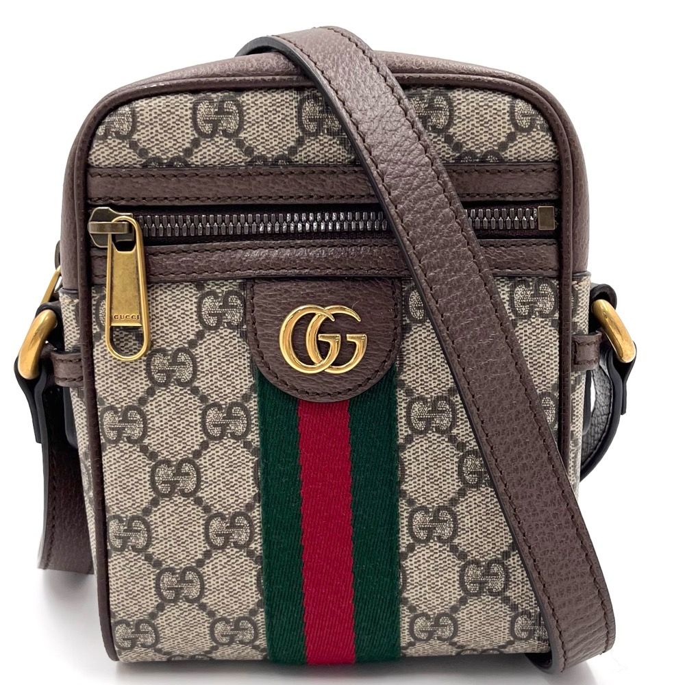 極美品✨GUCCI ハンドバッグ レザー ブラウン 金具 鍵付き 高級 - 通販