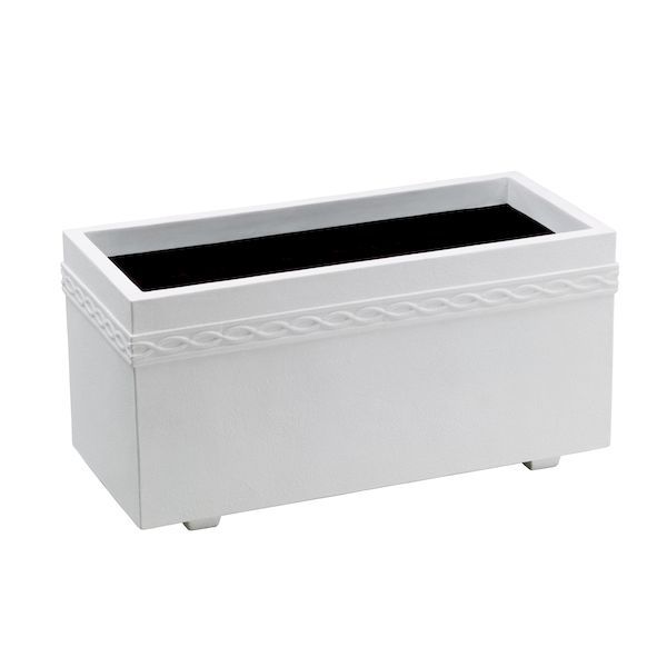 14営業日以内発送 大和プラスチック 4903266718510 ホワイトプランター WPL100型 W 沖縄離島販売不可