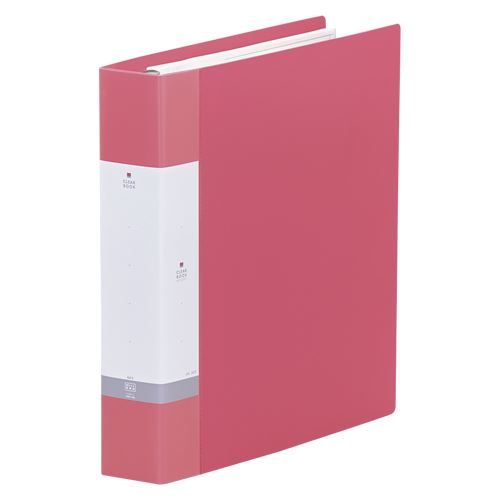 まとめ買い リヒトラブ クリヤーブック A4S 45P 赤 G3806-3 3冊セット