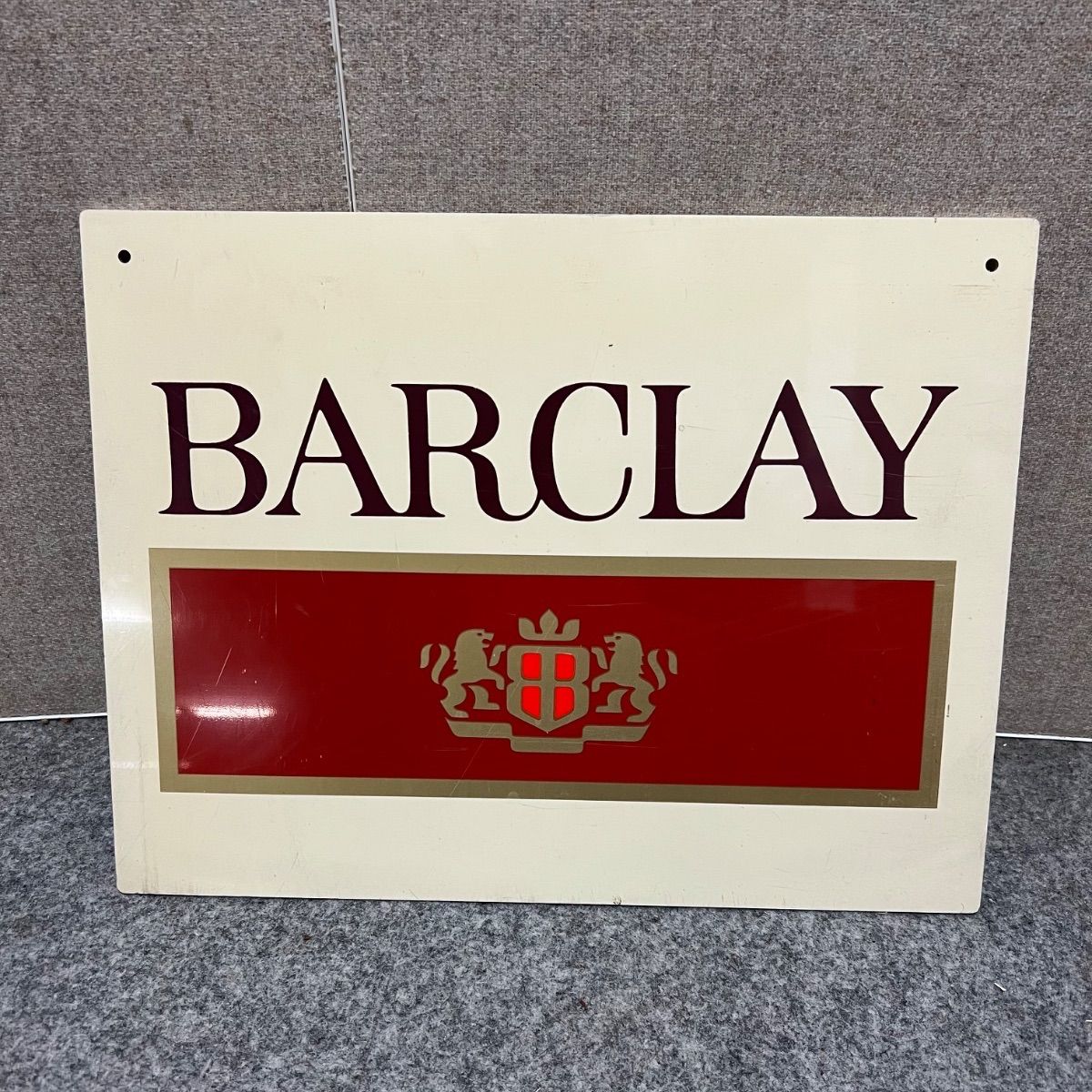 ヴィンテージ BARCLAY バークレイ 看板 当時物 たばこ