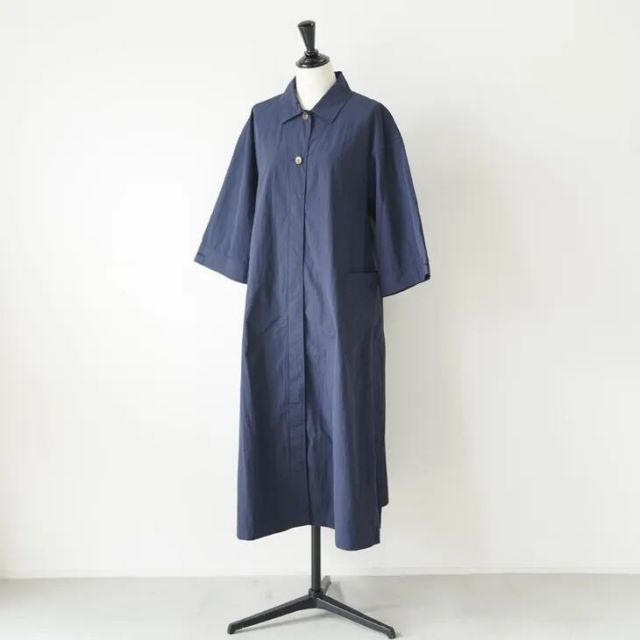 lelill レリル | バルマカーンコートOP ネイビー | ワンピース ドレス コート