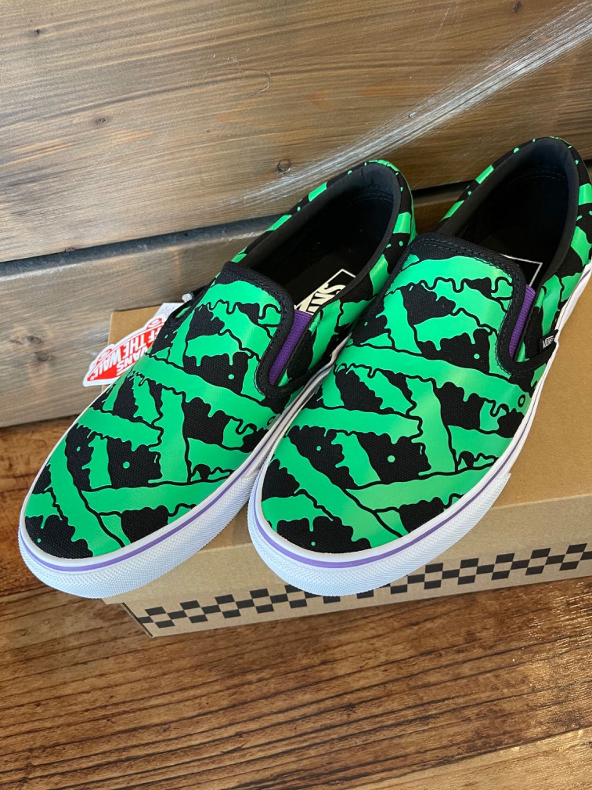 【SALE】VANS x MxMxM “MAGICAL MOSH SLIP-ON”27.5