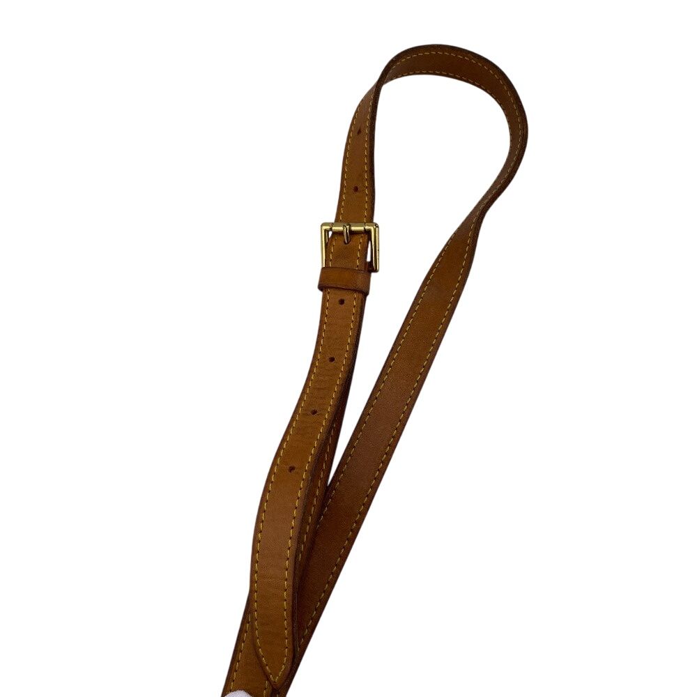 Louis Vuitton レザー ストラップ ブラウン LOUIS VUITTON ルイ ヴィトン ショルダーストラップ ブラウン