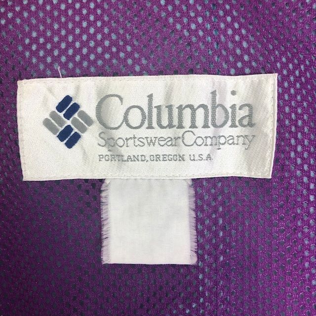 90s VINTAGE Columbia 3トーン切り替え マウンテンパーカー レディース 