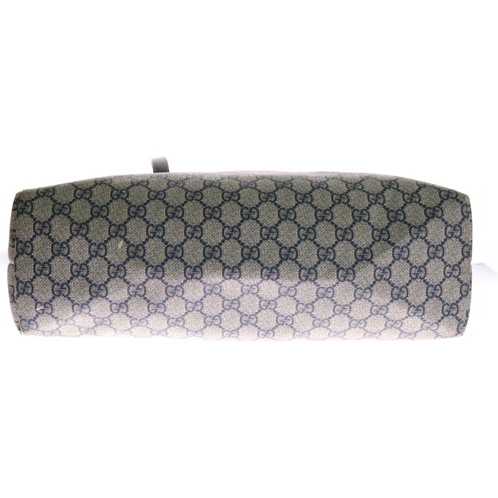GUCCI (グッチ) GGスプリーム トートバッグ ベージュ PVCレザー