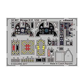 エデュアルド 1/32 ミラージュ3E エッチングパーツ イタレリ用 プラモデル用パーツ EDU32907 dwos6rj エデュアルド 1/32 ミラージュ3E エッチングパーツ イタレリ用
