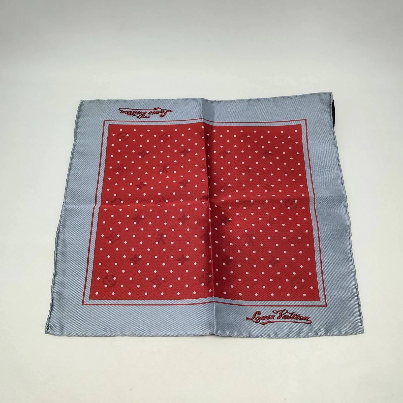 ✨️LOUIS VUITTON✨️ ルイヴィトン ハンカチ ドット×モノグラム柄