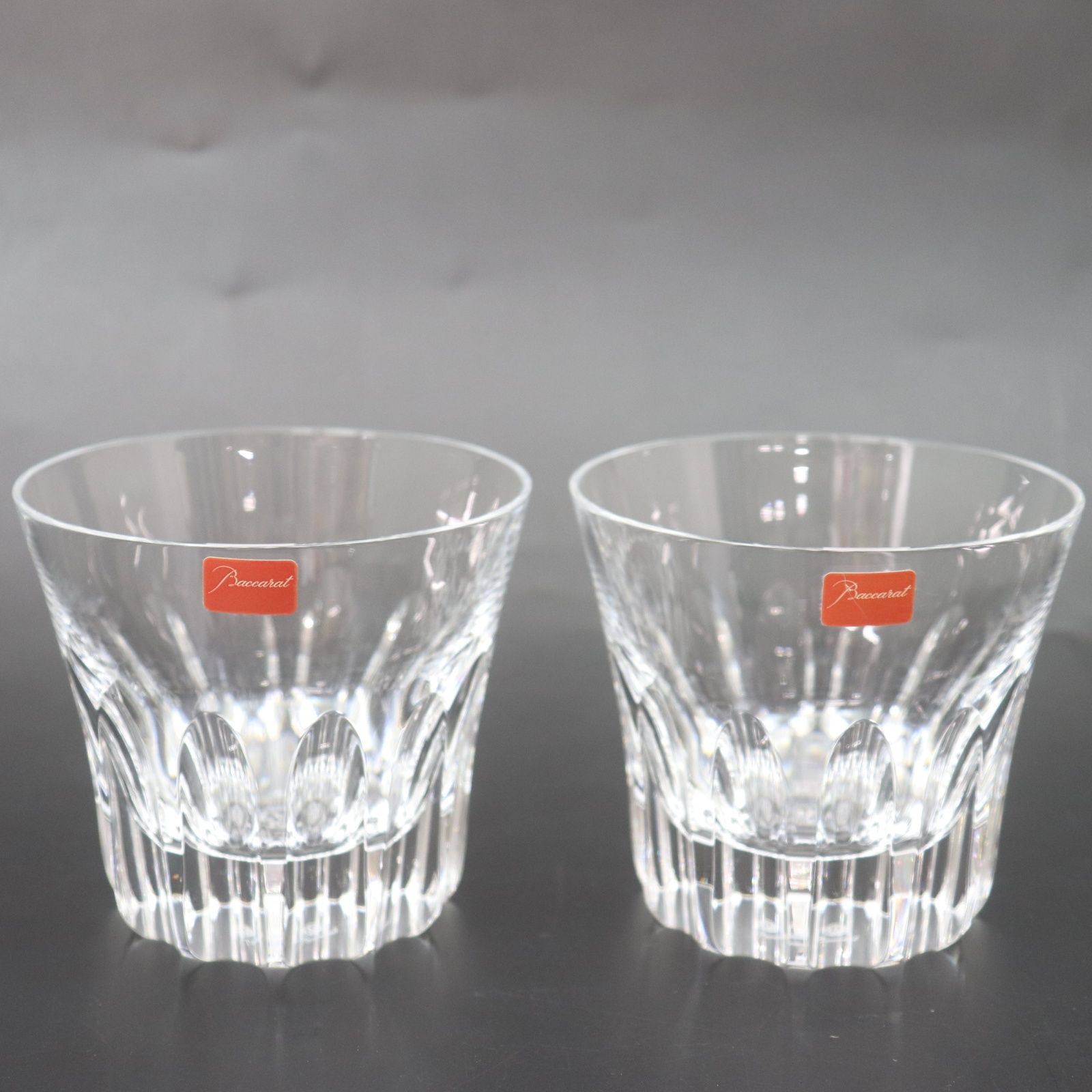 バカラ Baccarat コップ グラス 食器 2点セット 保存箱付き