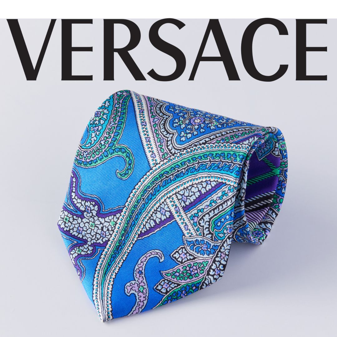 GIANNI VERSACE☆ヴェルサーチ ネクタイ☆シルク100％ - メルカリ