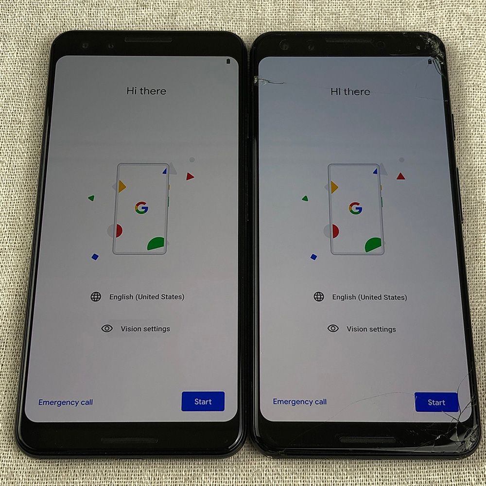 ◇ジャンク品◇【2点セット】Google Pixel 3【割れ・不具合有