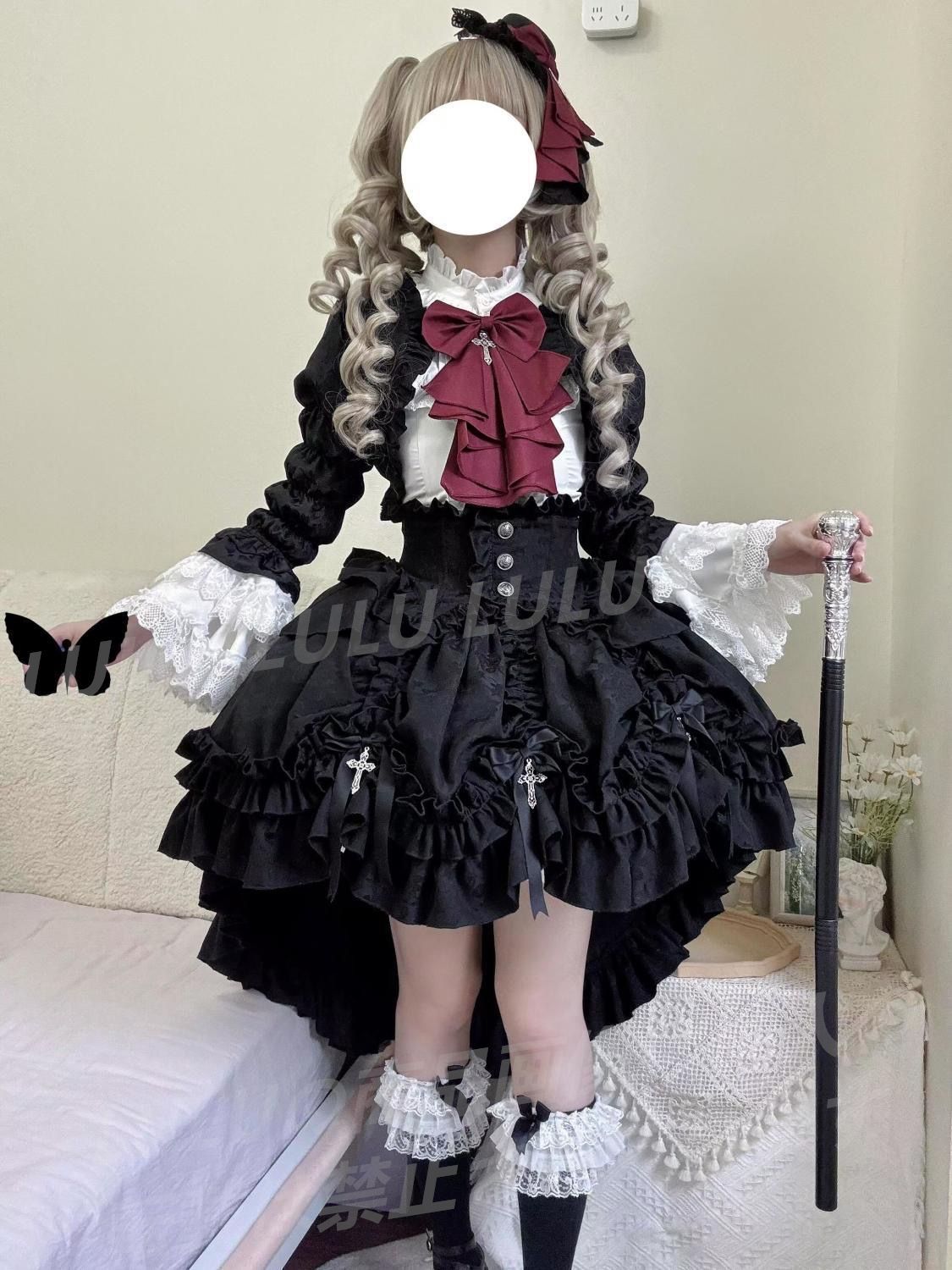 夏フランス宮廷風 ゴシックロリィタ