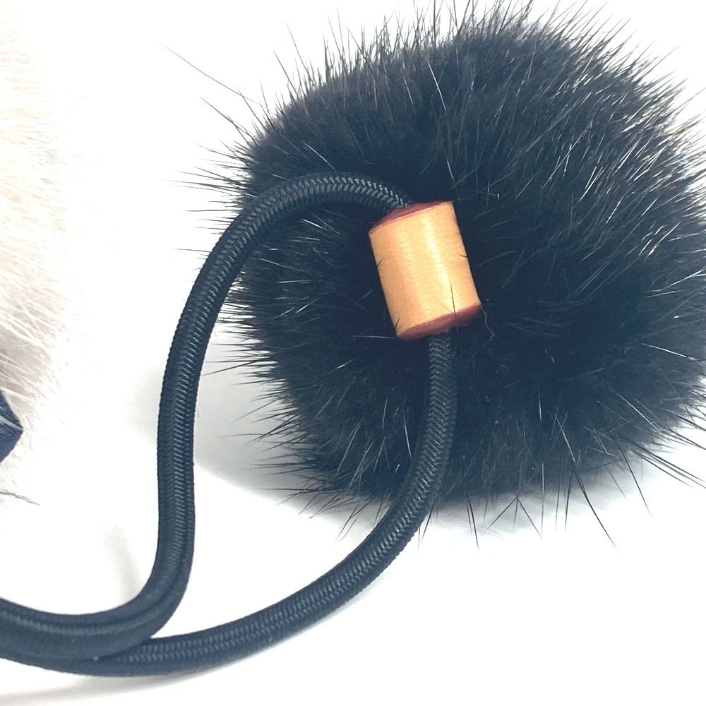 【美品】ルイヴィトン シュシュヴィゾン LVコージー ヘアゴム 箱付き LOUIS VUITTON - ルイヴィトン LOUIS VUITTON シュシュ