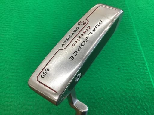 中古】 オデッセイ DUAL FORCE Classics 660 34インチ パター PT