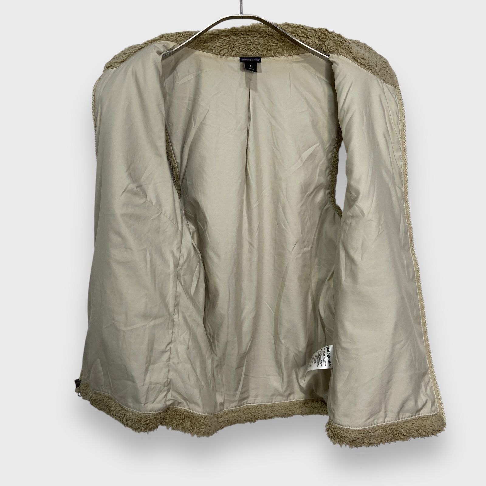 【美品】パタゴニア ロスガドス ベスト L フリース ボア ベージュ 美品 Patagonia パタゴニア Los Gatos Vest ロス ガトス ベスト