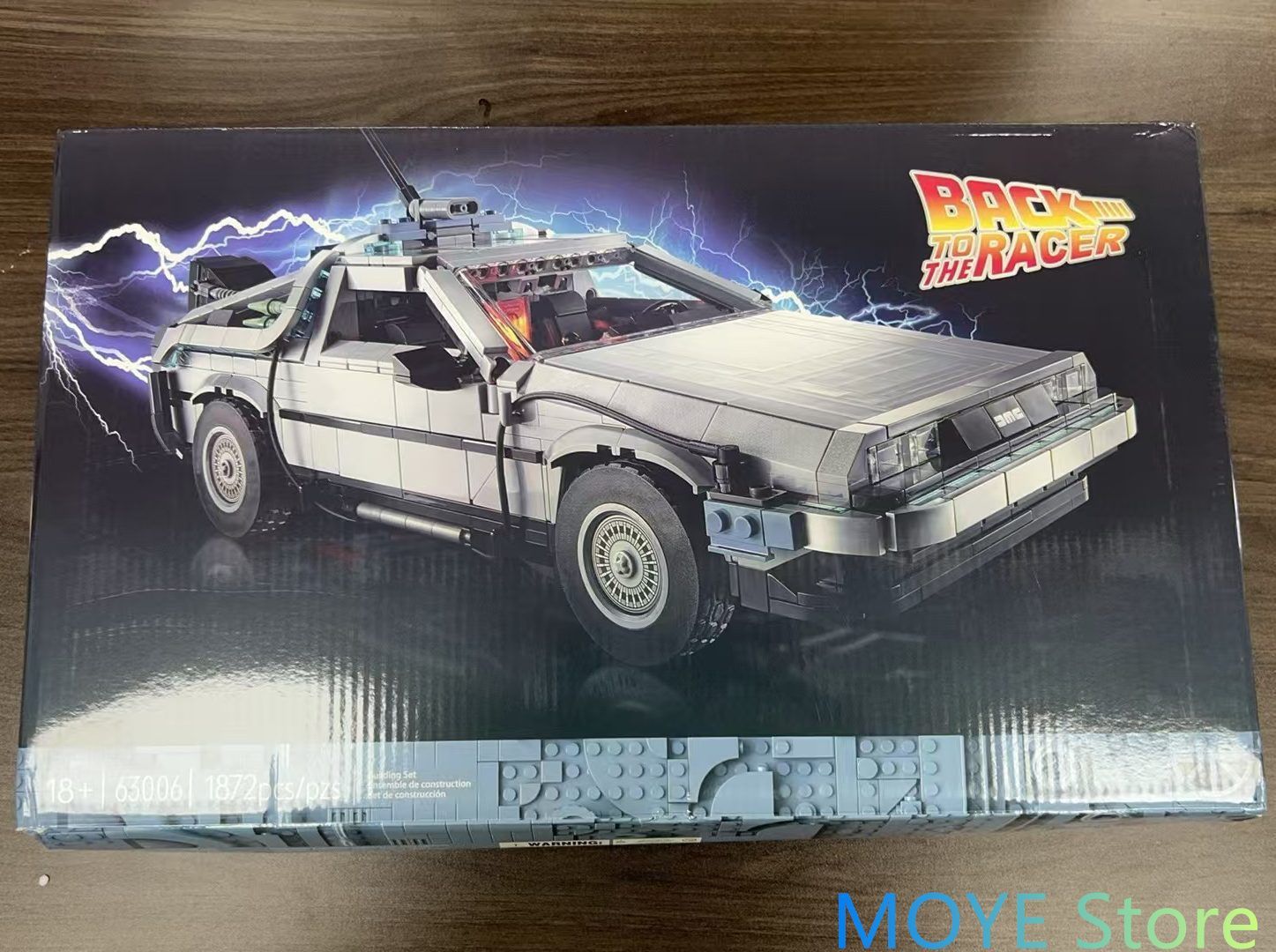 レゴ互換品 デロリアン DMC-12 Back to the Future おもちゃ コンセプトカー 1872PCS モデル 玩具 知育玩具 男の子 女の子 子供 組み立て 学習玩具 クリスマス プレゼント 入学 お祝い