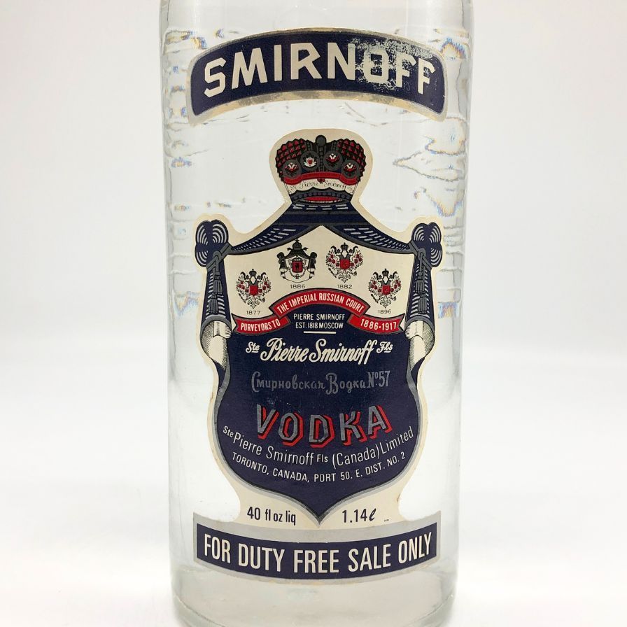 スミノフ ブルー 100 旧ボトル 1140ml 40% 未開栓 - メルカリ