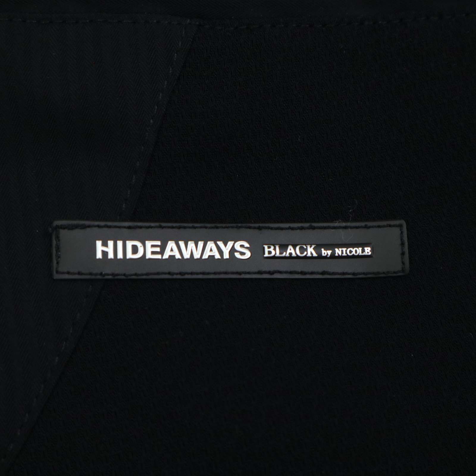 美品】HIDEAWAYS BLACK by NICOLE ハイダウェイ ニコル 春夏 