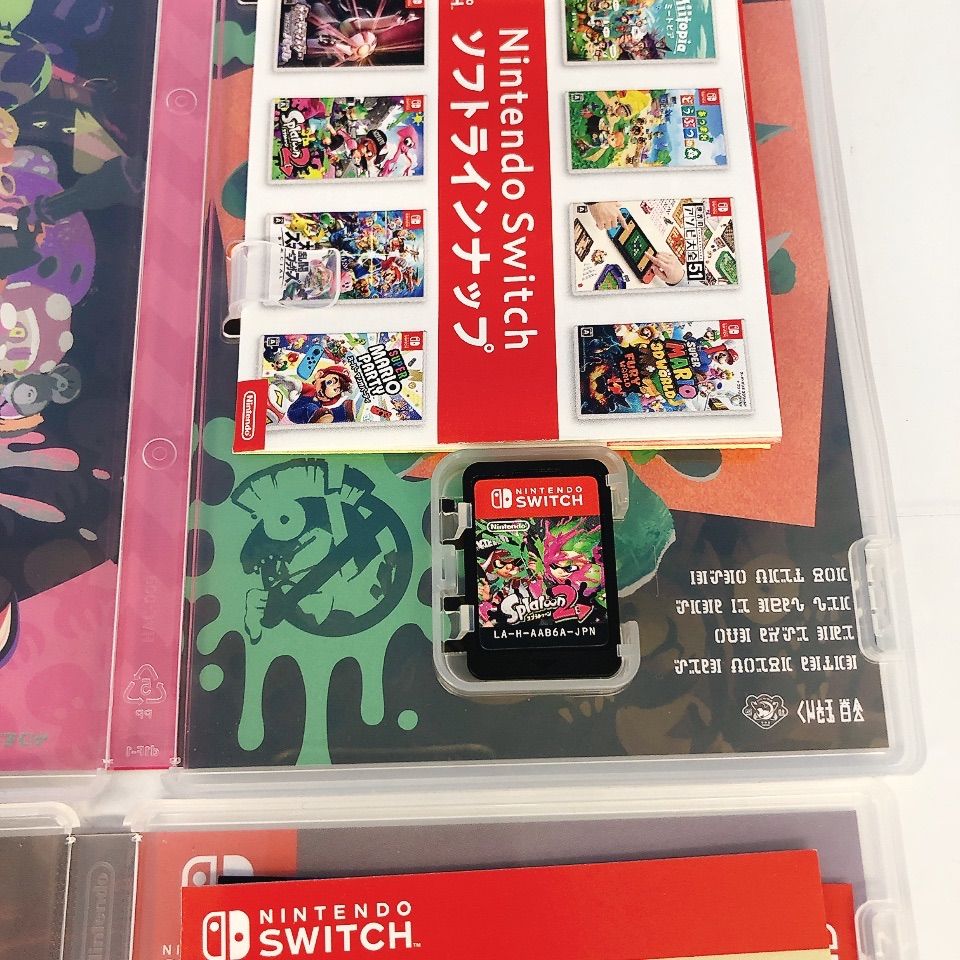 switch ソフトまとめ売り モンスターハンターライズ スプラ