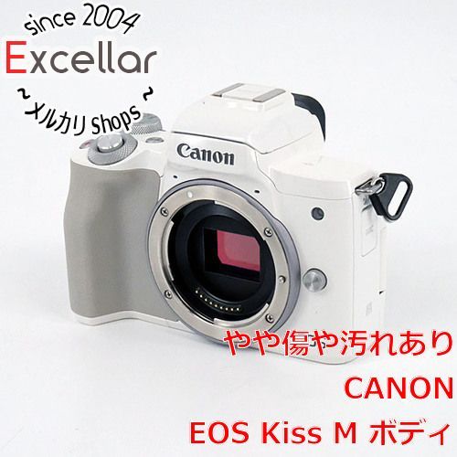 bn:9] Canon製 EOS Kiss M ボディ ホワイト - メルカリ