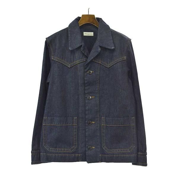 Dries Van Noten 18aw パイピングジャケット size 46 dries van noten デニムジャケット DRIESVANNOTENドリスヴァンノッテン