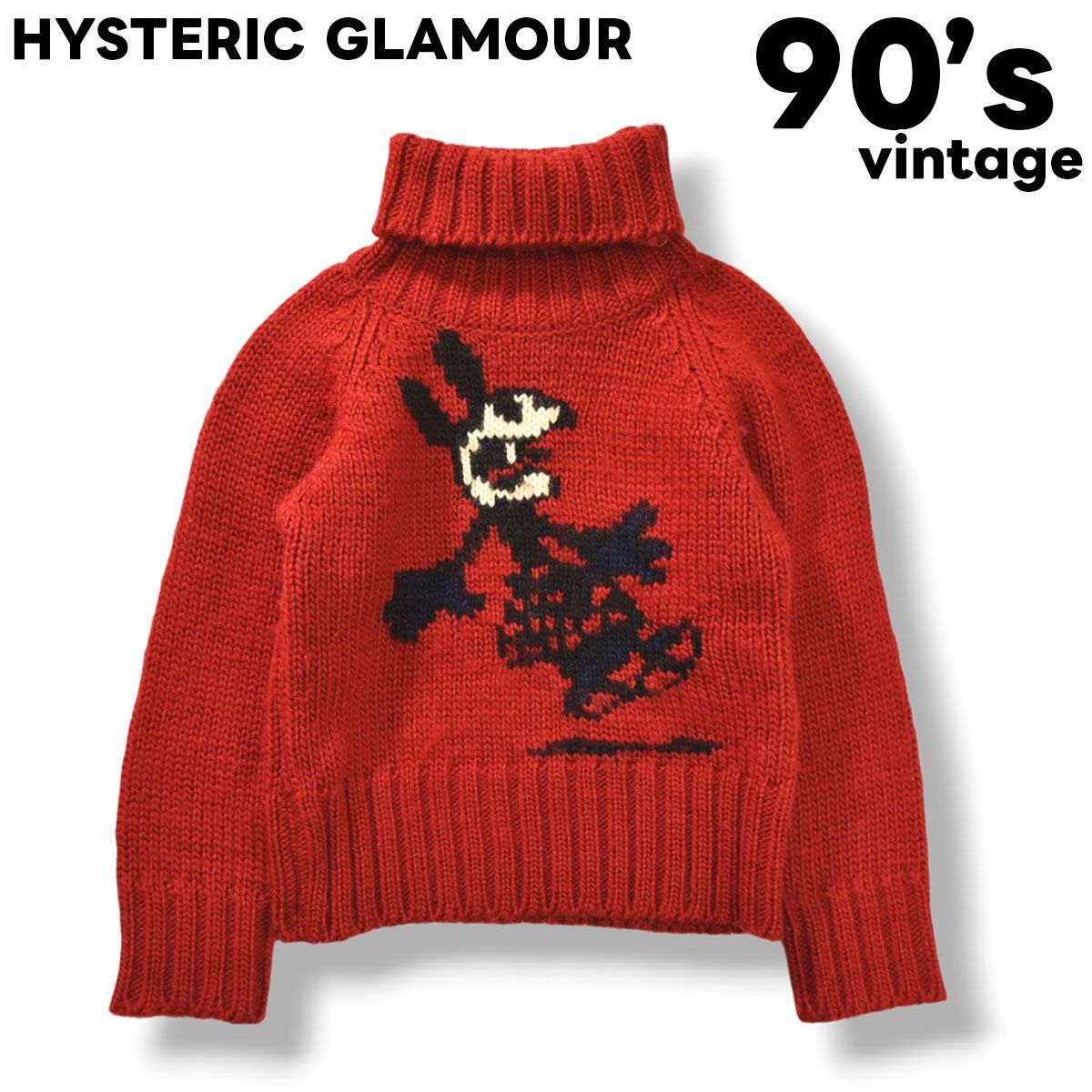 ヒステリックグラマーミッキーマウスカウチン 希少】 90s ヴィンテージ ヒステリックグラマー HYSTERIC