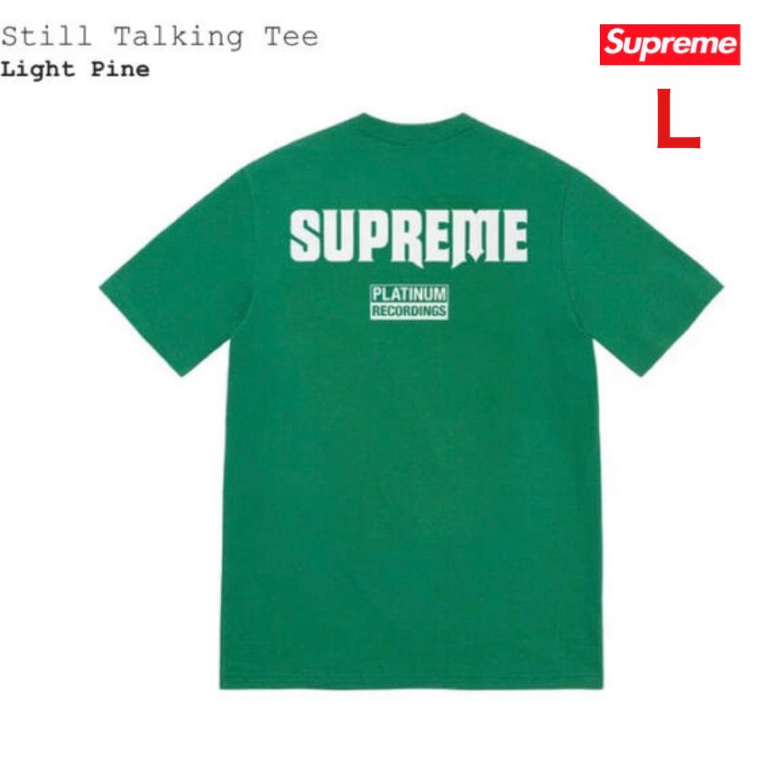 Supreme 22ss Still Talking Tee - メリカルくんのメルカリ店 - メルカリ