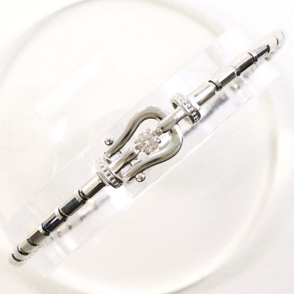 PT900 PT950 ブレスレット BRACELET ダイヤ 0.10 総重量約6.0g 約18cm