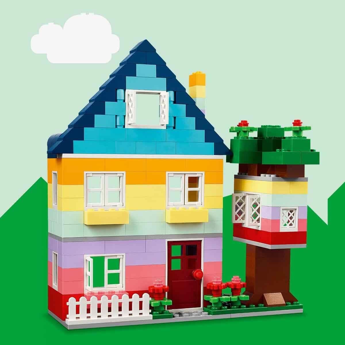 レゴ LEGO クラシック おうちをつくろう おもちゃ 玩具 誕生日 プレゼント ブロック 知育 女の子 男の子 子供 4歳 5歳 6歳 街づくり 11035 005 おうちをつくろう