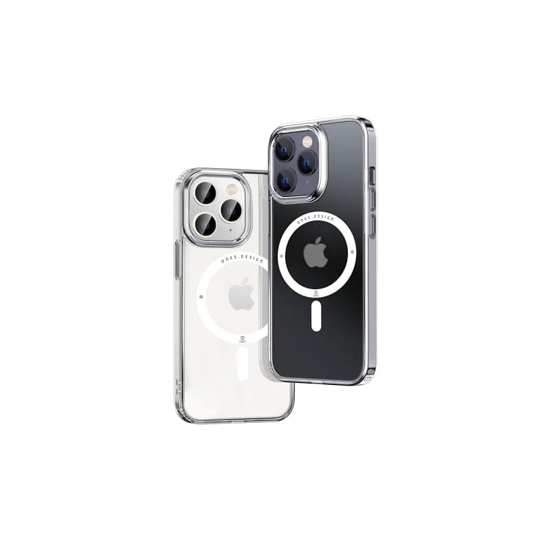 ONES 艶消し・透明 iPhone11Pro 超強磁性MagSafe対応 ハードケース 米軍MIL規格 エアバッグ 超耐衝撃 レンズ保護 画面保護 「 高靭性強化PC保護板 ? 高弾性衝撃吸収・シリコンバンパー 」 Qiワイヤレ