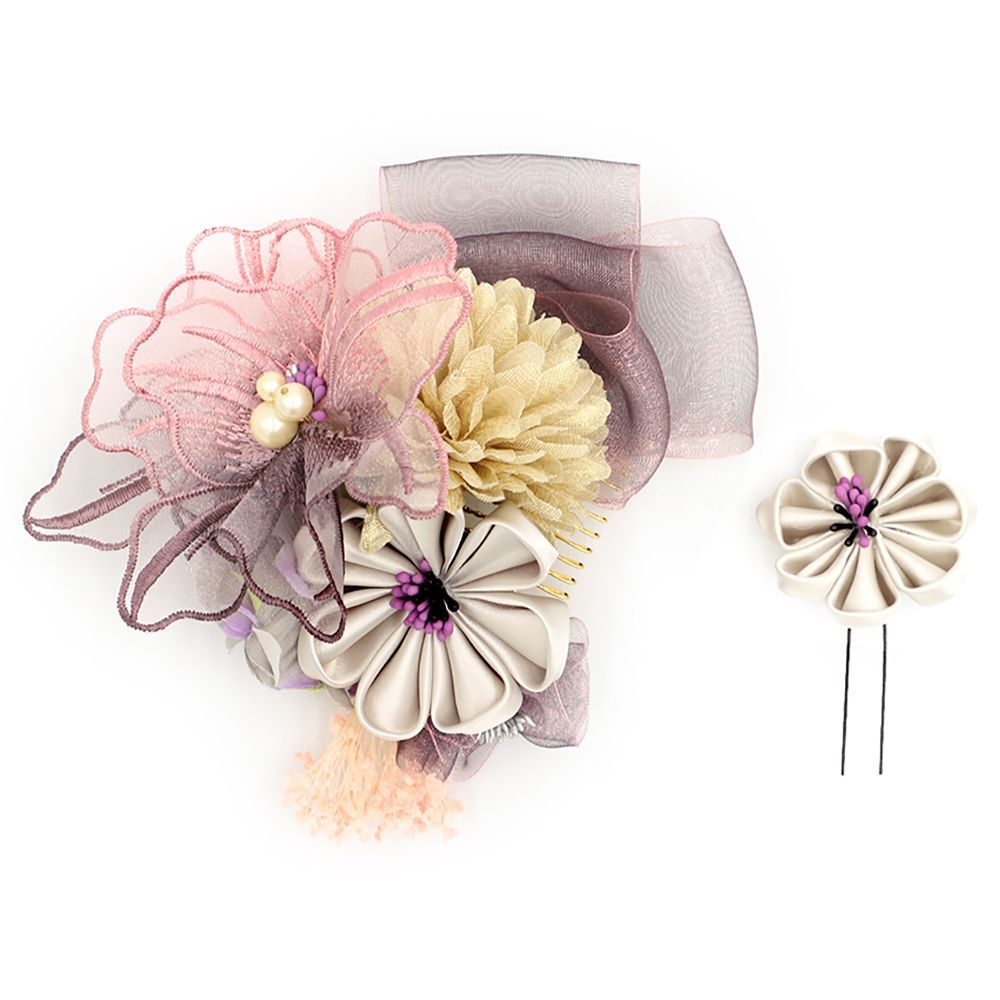 振袖フルセット 菊文 金駒刺繍 金彩加工 染め分け 正絹 綸子 友禅 赤 4