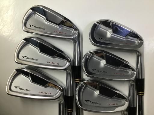 ブリヂストン TOURSTAGE X-BLADE CB 6S アイアンセット IR NS PRO 950GH ウェイトフロー フレックスR メンズ 男性用 右利き 右用 Cランク ゴルフクラブ