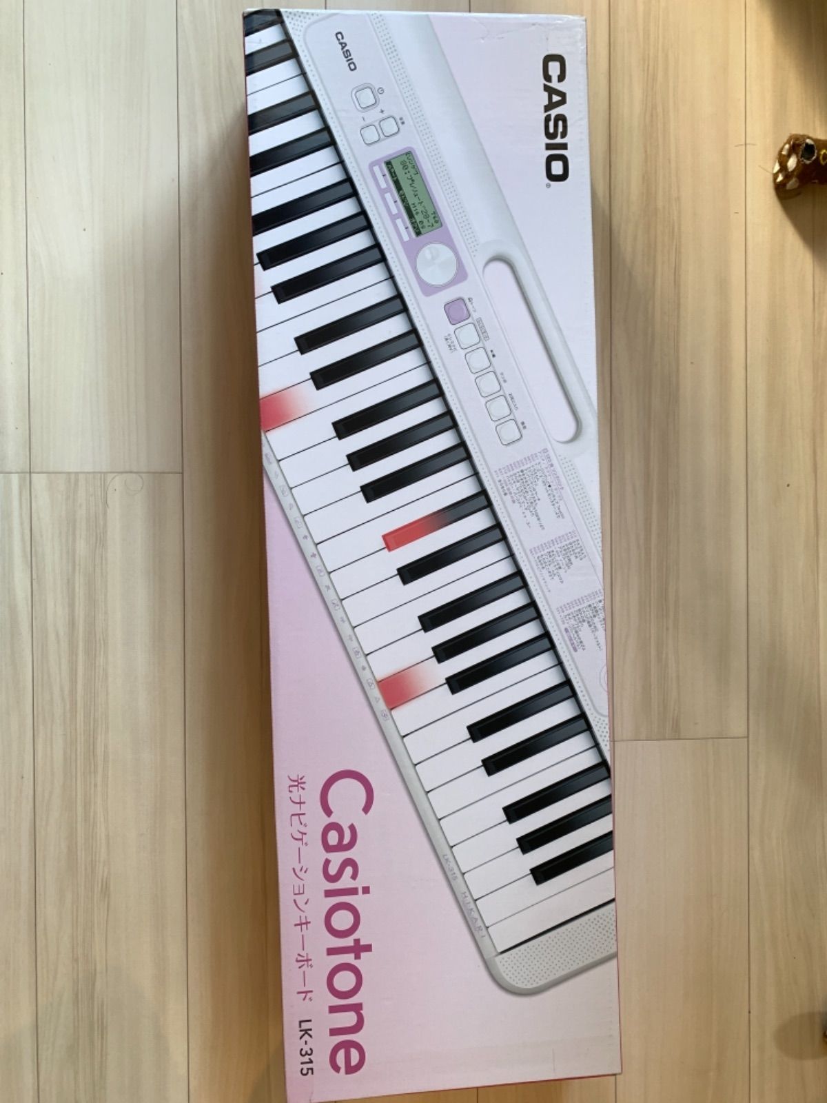 CASIO LK-315 光ナビゲーションキーボード Casiotone 61 - 電子ピアノ