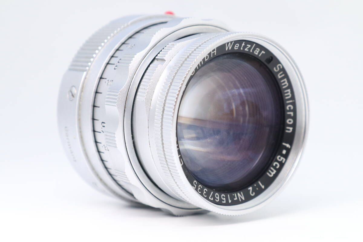 ズミクロン Ernst Leitz GmbH Wetzlar Summicron 5cm F2 ライカ