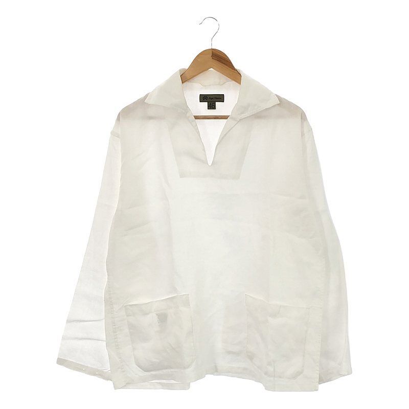 ナイジェルケーボン フレンチプルオバーシャツ 46 ナイジェルケーボン