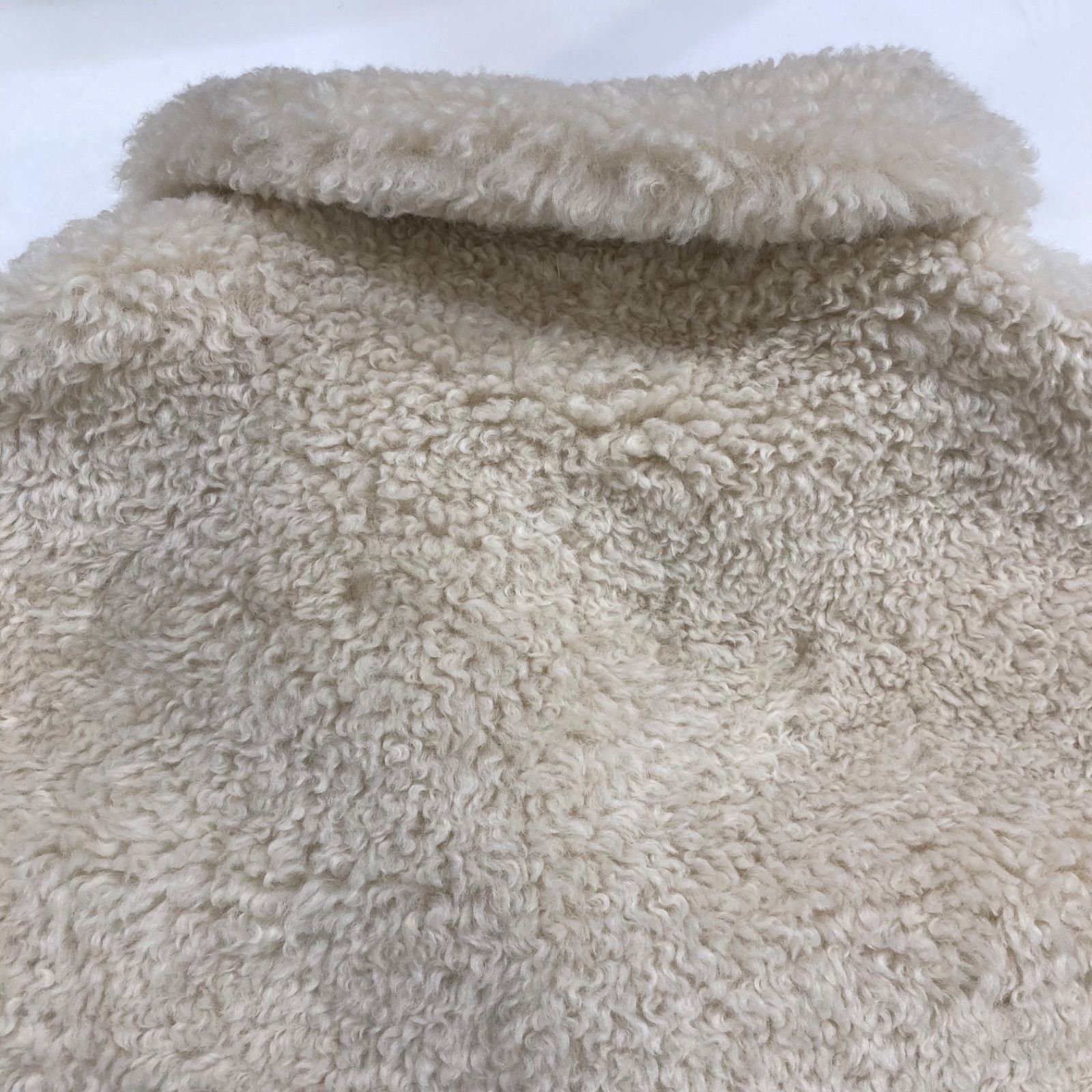 新品 タグ付き 未使用 anuke アンヌーク Ecofur Over Coat エコファー 