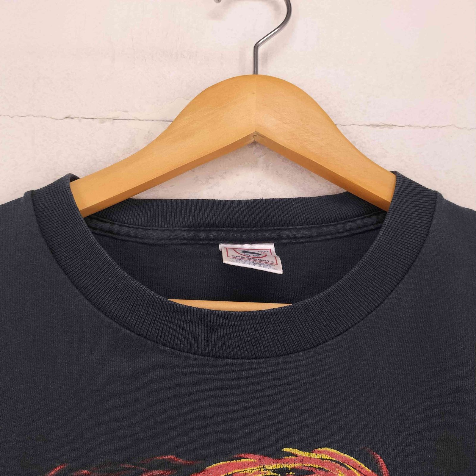 デルタプロウェイト DELTA PRO WEIGHT 90s フロントプリントクルー