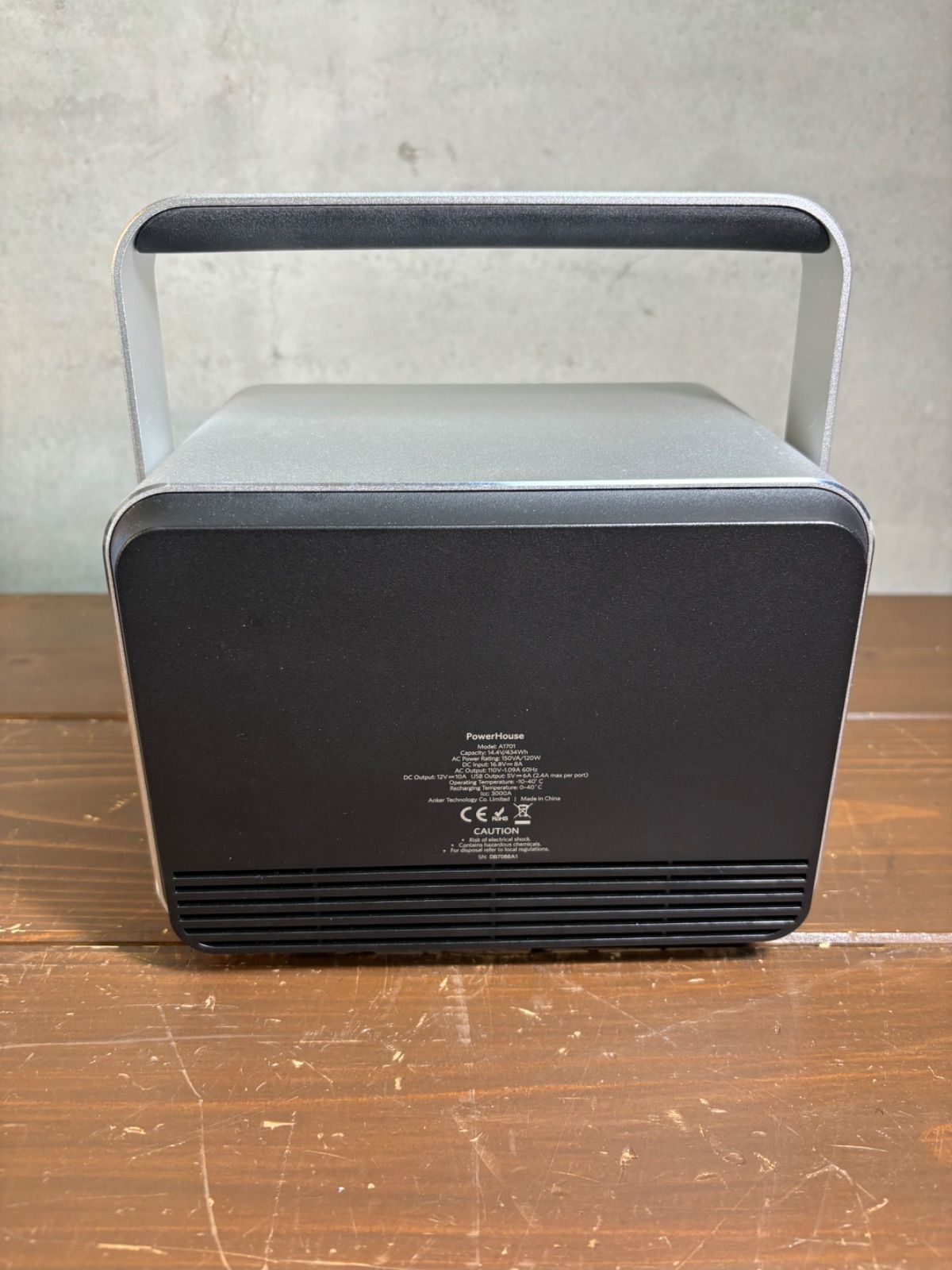 ポータブル電源　ANKER PowerHouse A1701 ジャンク ジャンク】アンカー ポータブル電源 PowerHouse A1701 Anker PowerPort