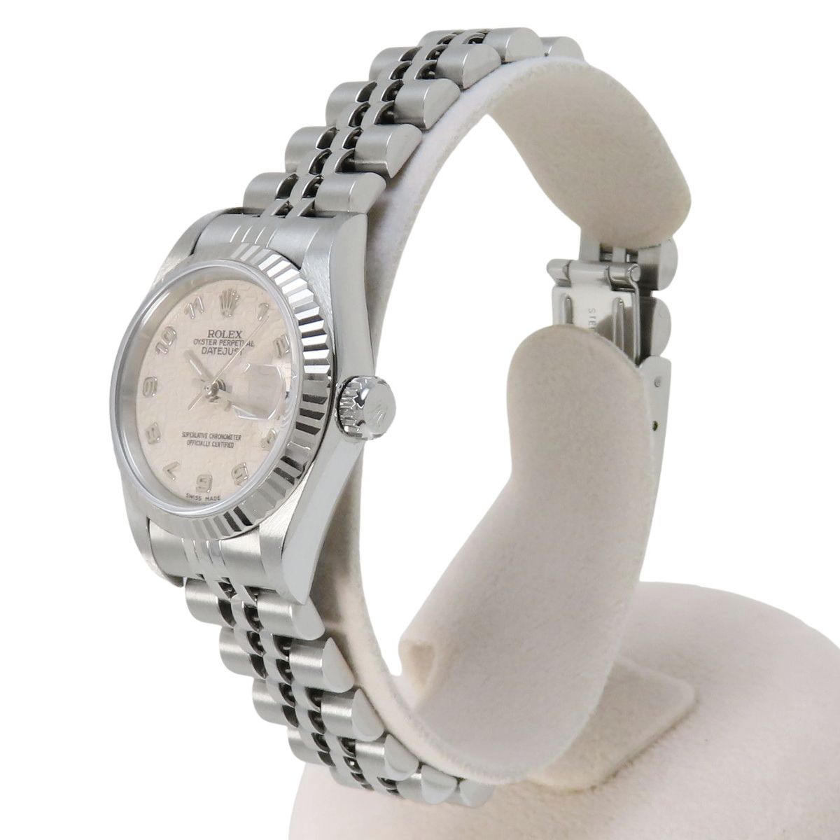 保証書付】ロレックス 69174 デイトジャスト WG/SS T番 自動巻き  