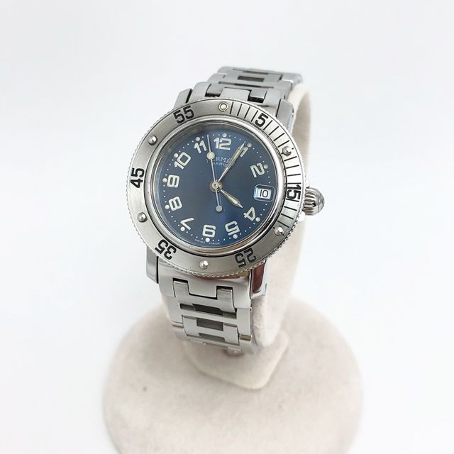 エルメス 腕時計 クリッパー ダイバーズ CL5.210 ネイビー 1470