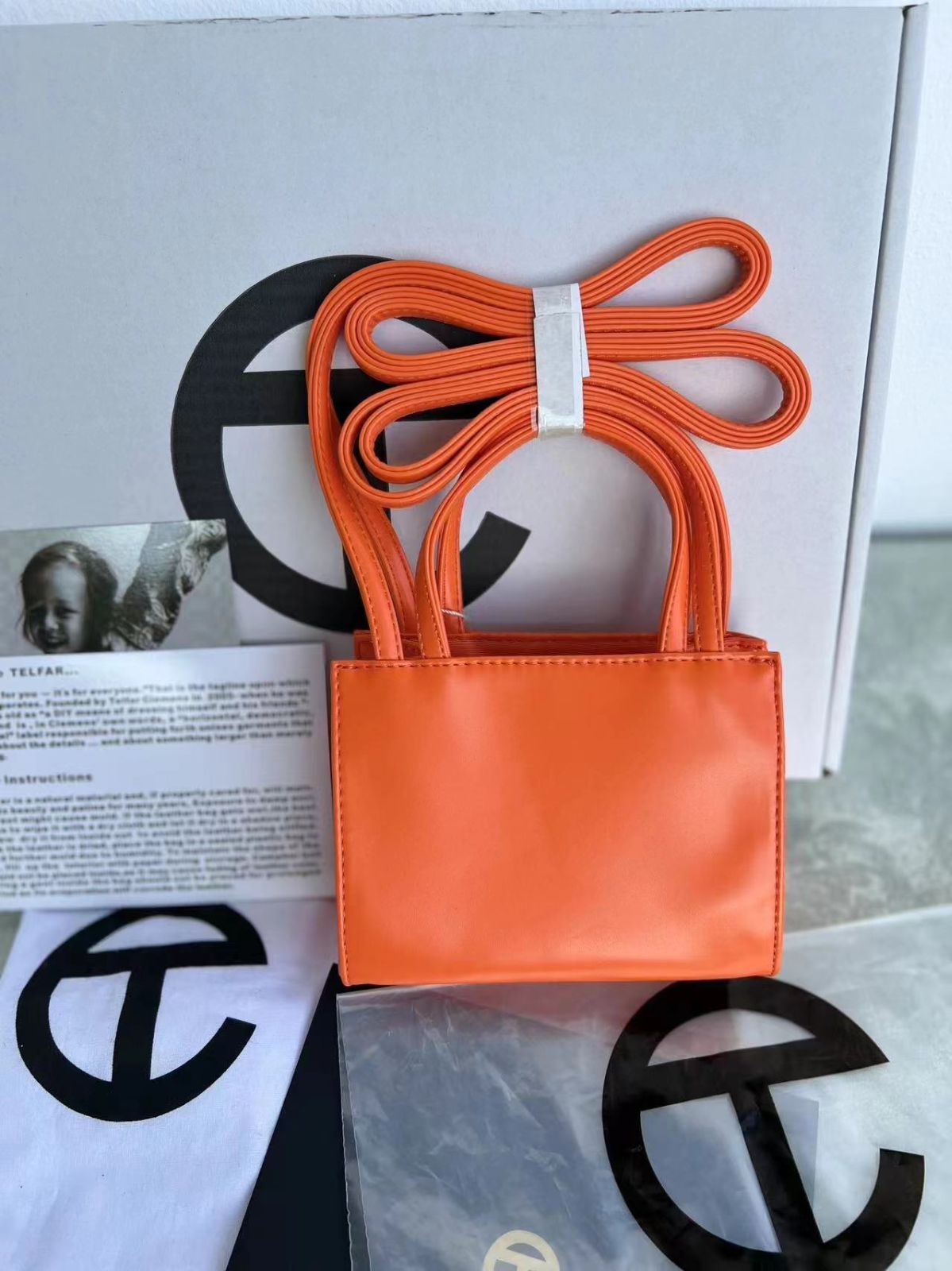 テルファー TELFAR SHOPPING BAG S ショッピングバッグS - バッグ