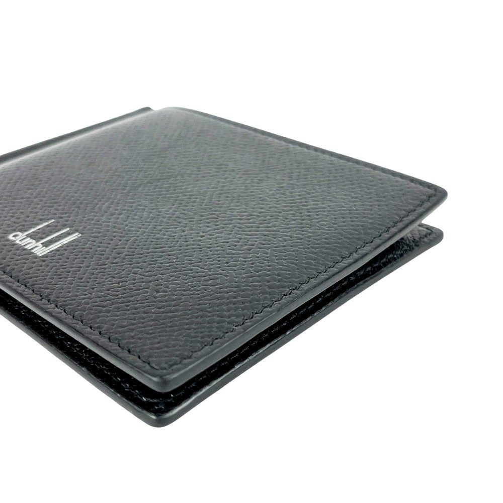 二つ折りマネークリップ レザー