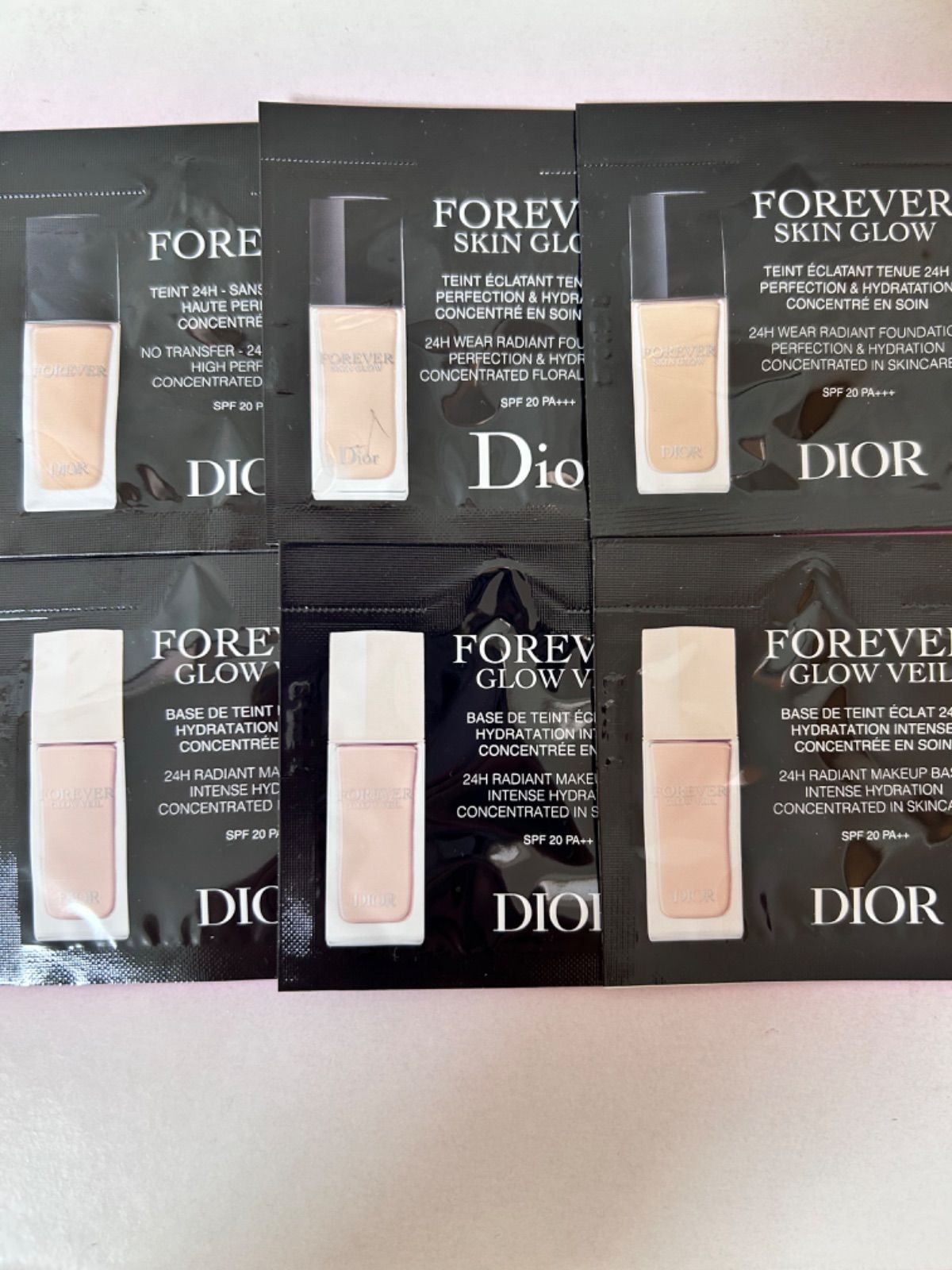 Dior フォーエヴァースキングロウ サンプルセット - トライアルセット