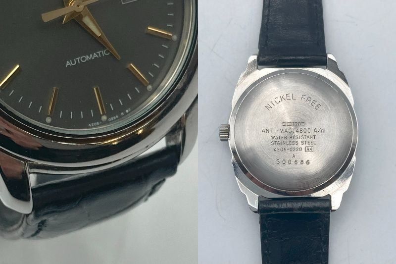 SEIKO セイコーオートマティック デイト 腕時計 4205-0220 Cal.4205 17