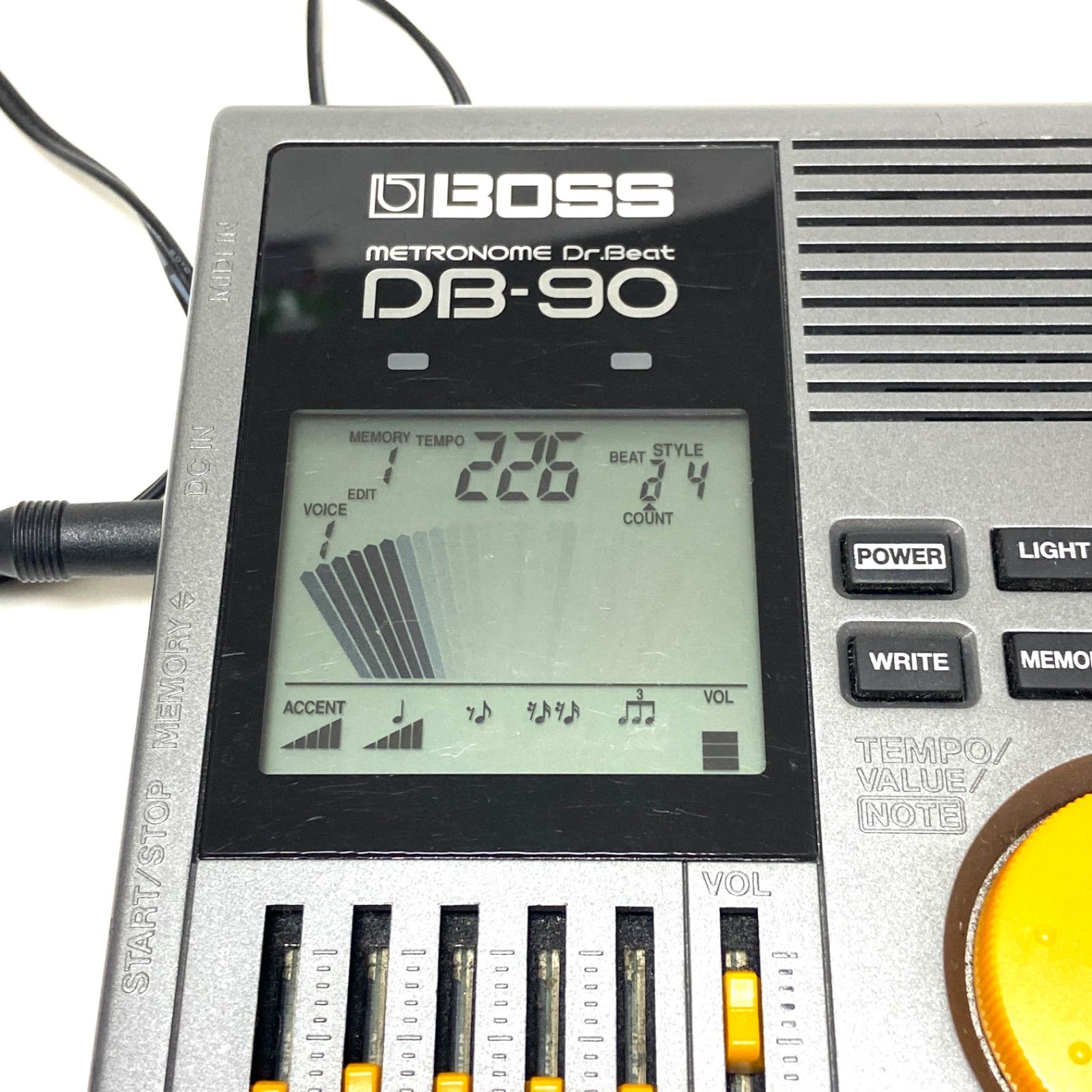 BOSS DB-90 METRONOME Dr.Beat メトロノーム ドラムビート 動作品