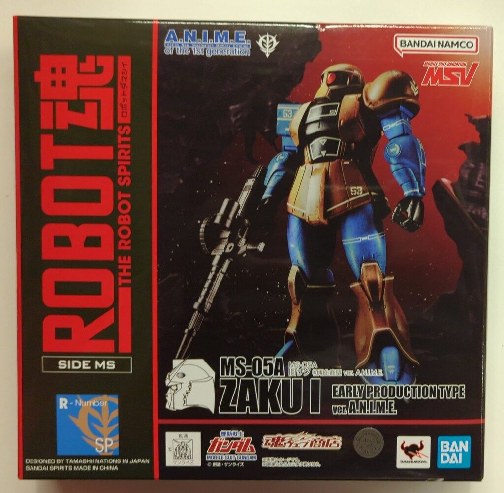 BANDAI SPIRITS ROBOT魂u003cSIDE MSu003e 機動戦士ガンダム MSV MS-05A 旧ザク 初期生産型 ver. A.N.I.M.E.