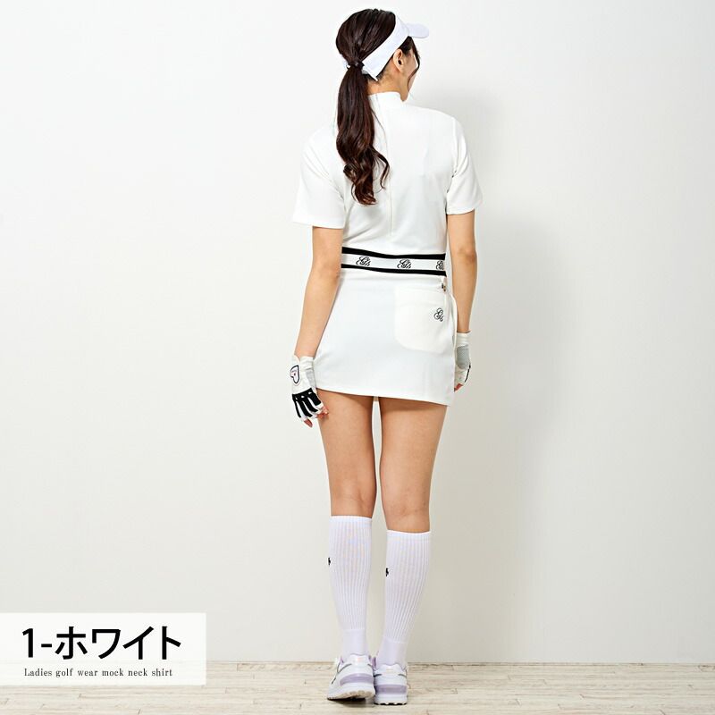 ゴルフ G/FORE レディース トップス 半袖 シャツ（ホワイト） ゴルフ レディース ジーフォア トップス シャツ 長袖（ホワイト