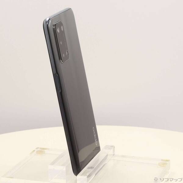 中古品〕 OPPO A54 5G 64GB シルバーブラック OPG02 au【377