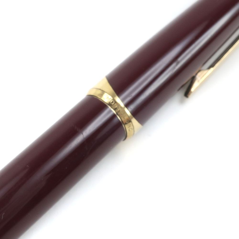 MONTBLANC モンブラン 万年筆 バーガンディ 18K/750 【公式通販】