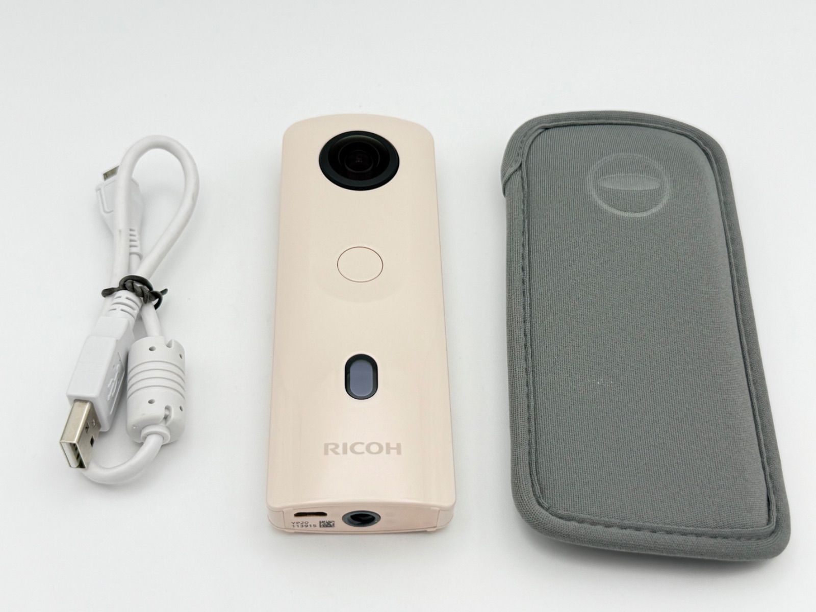 超美品☆RICOH THETA SC2 ベージュ リコー シータ SC2 360度